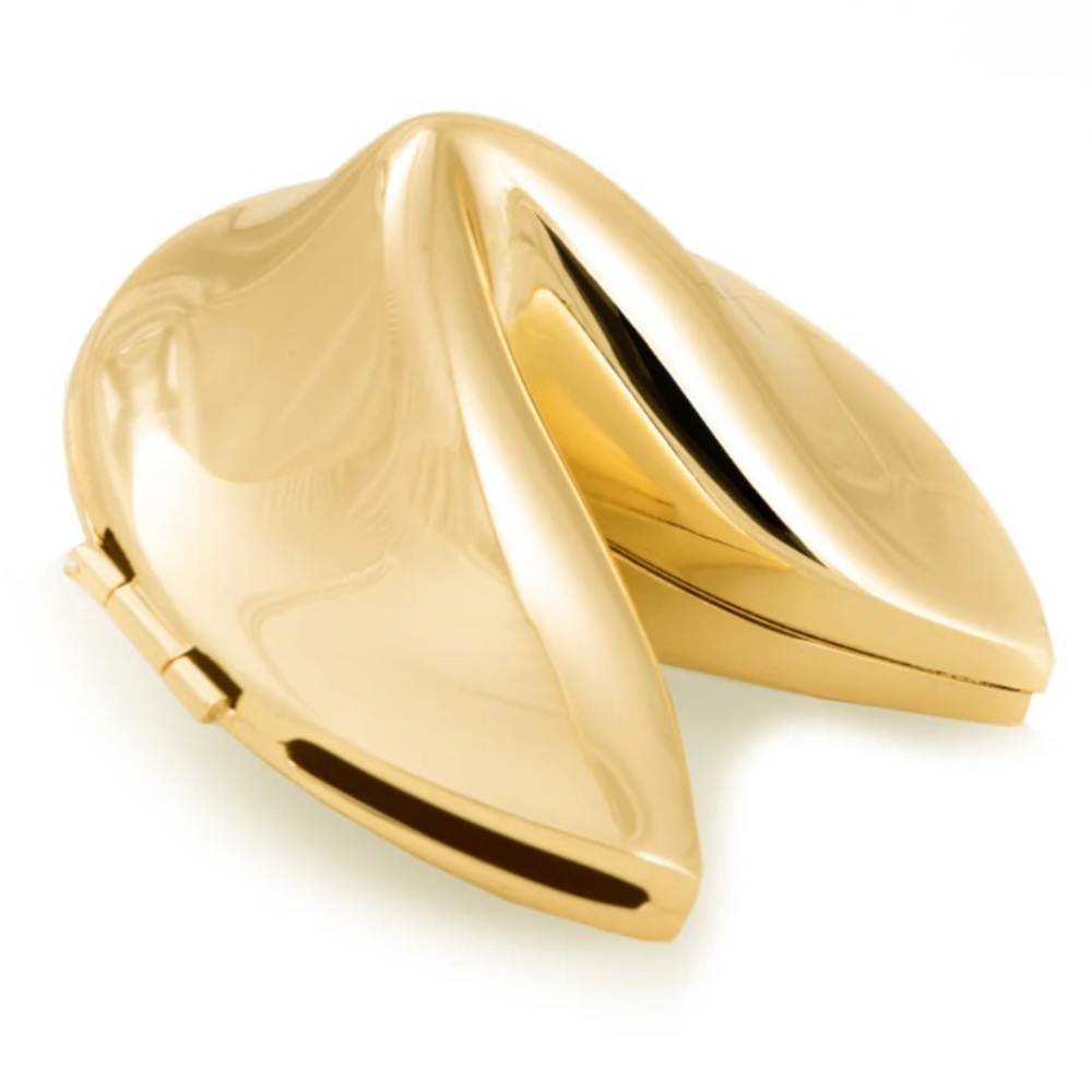 Gold Fortune Cookie Box